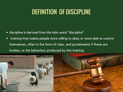 Discipline Meaning in Education: The Symphony of Chaos and Order